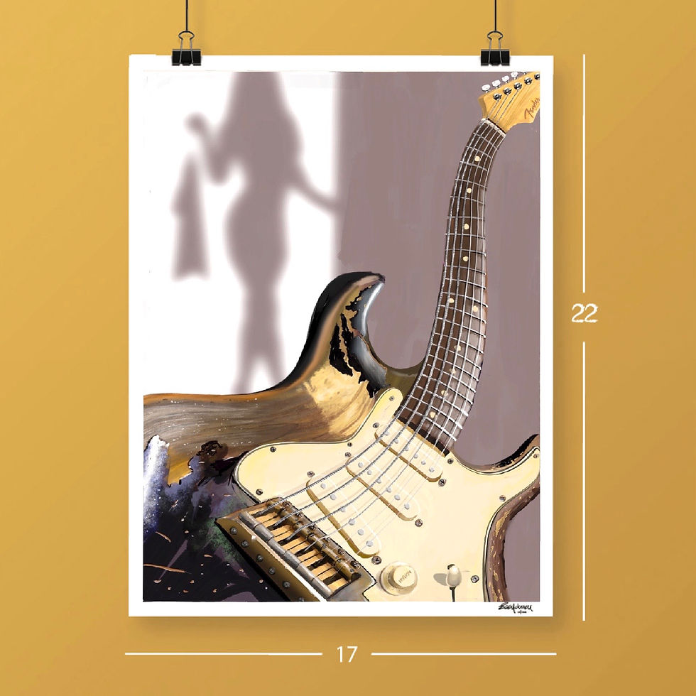 Thumbnail: "John Mayer" Large unframed print