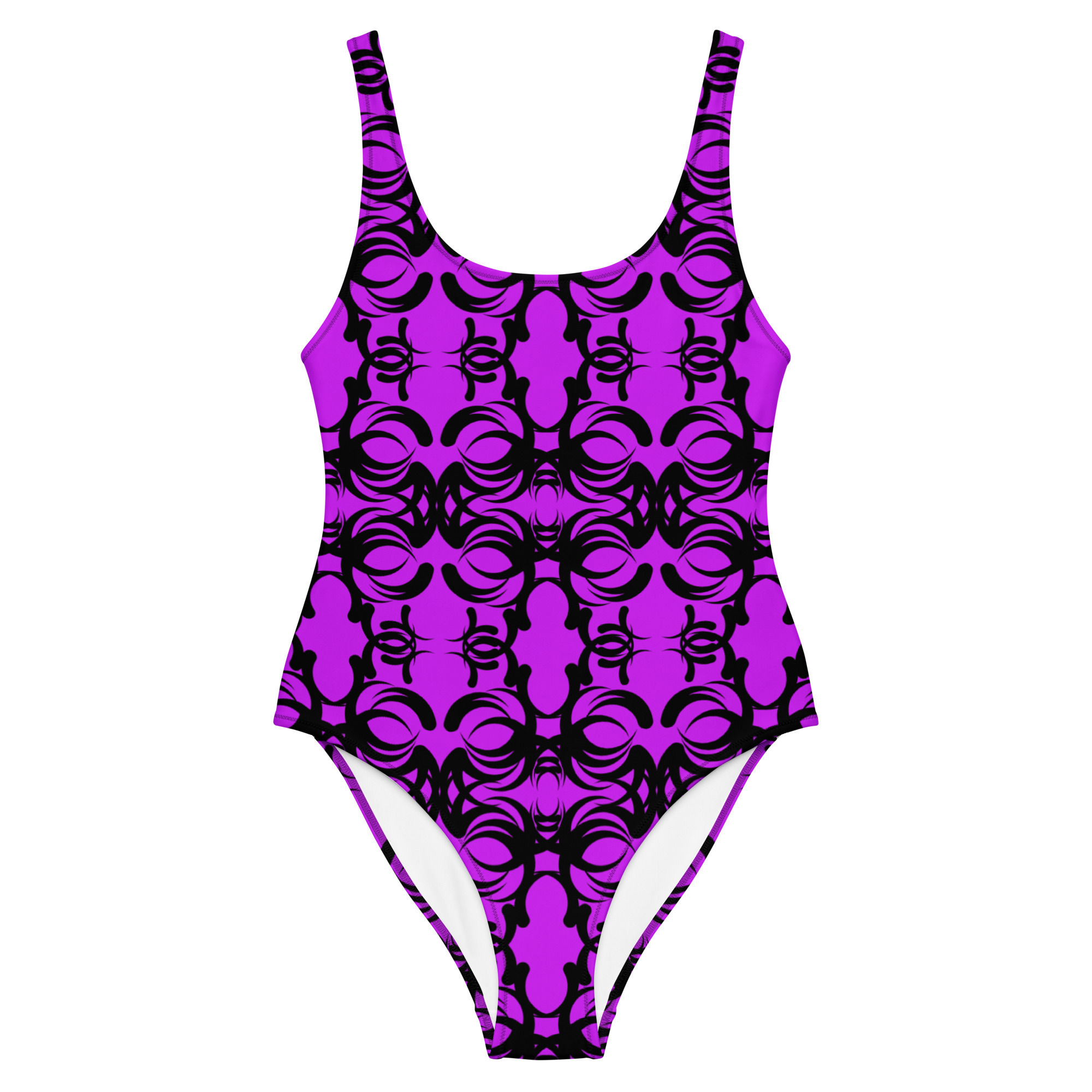 "Violet Lace" One-Piece Swimsuit