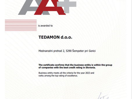 We are creditworthy! AA+ 2023 