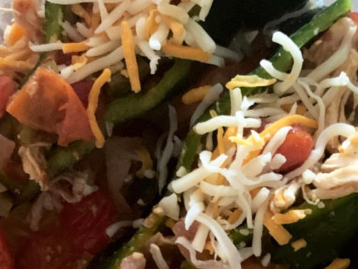 Stuffed Poblano Peppers