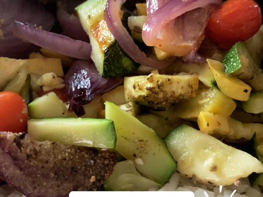 Meatballs with Roasted Veggies