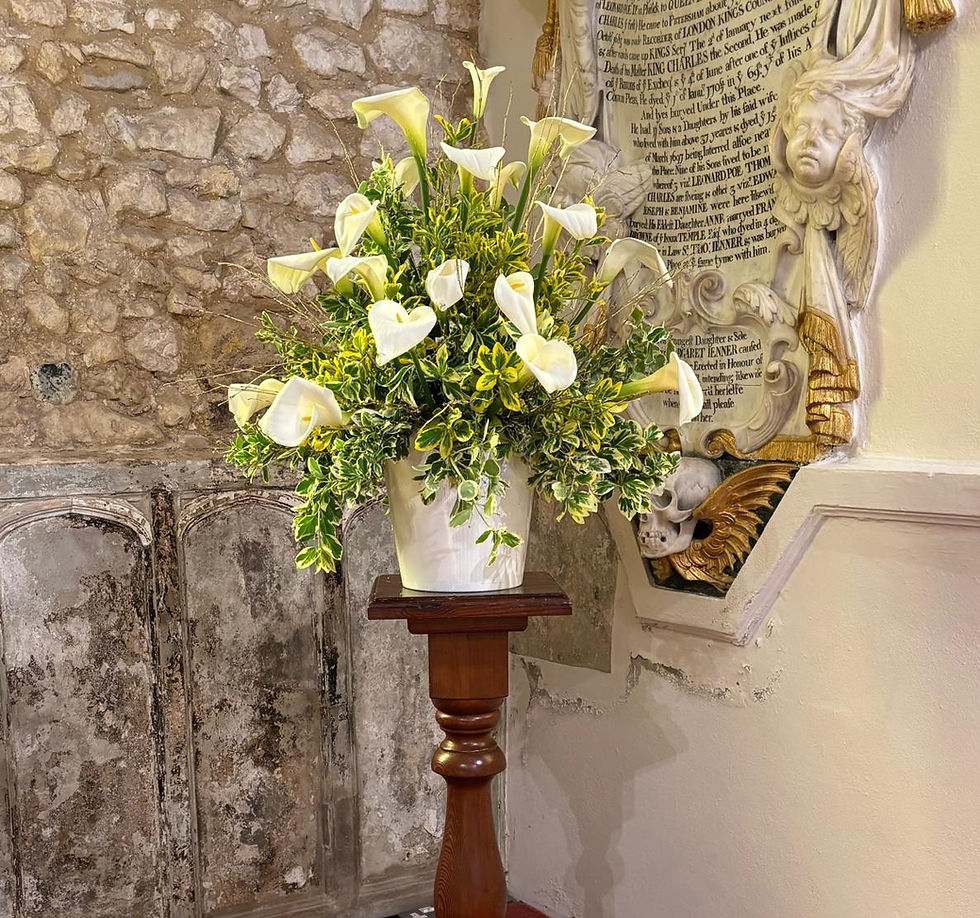 Easter services at St Peter's