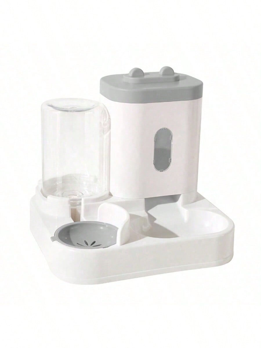 Miniatura: 1-Pack Automatic Gravity-Fed Cat Water Dispenser & Feeder - Spill-Proof Large Ca