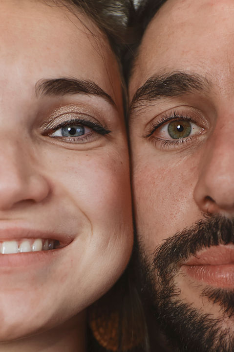 Séance photo couple à Bordeaux par Brigitte M Photography - style naturel et bohème