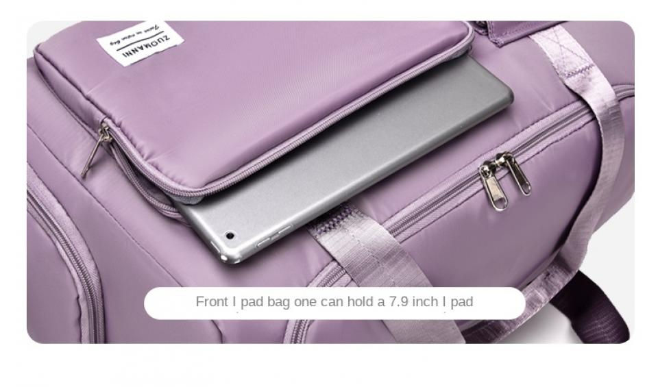 Miniatura: Bolsa de viaje de mano UNIXINU de gran capacidad, bolsa de fin de semana, bolsa 