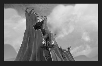 layout sketch for Cave man city and gian