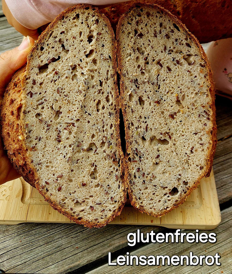 Glutenfreies Leinsamenbrot