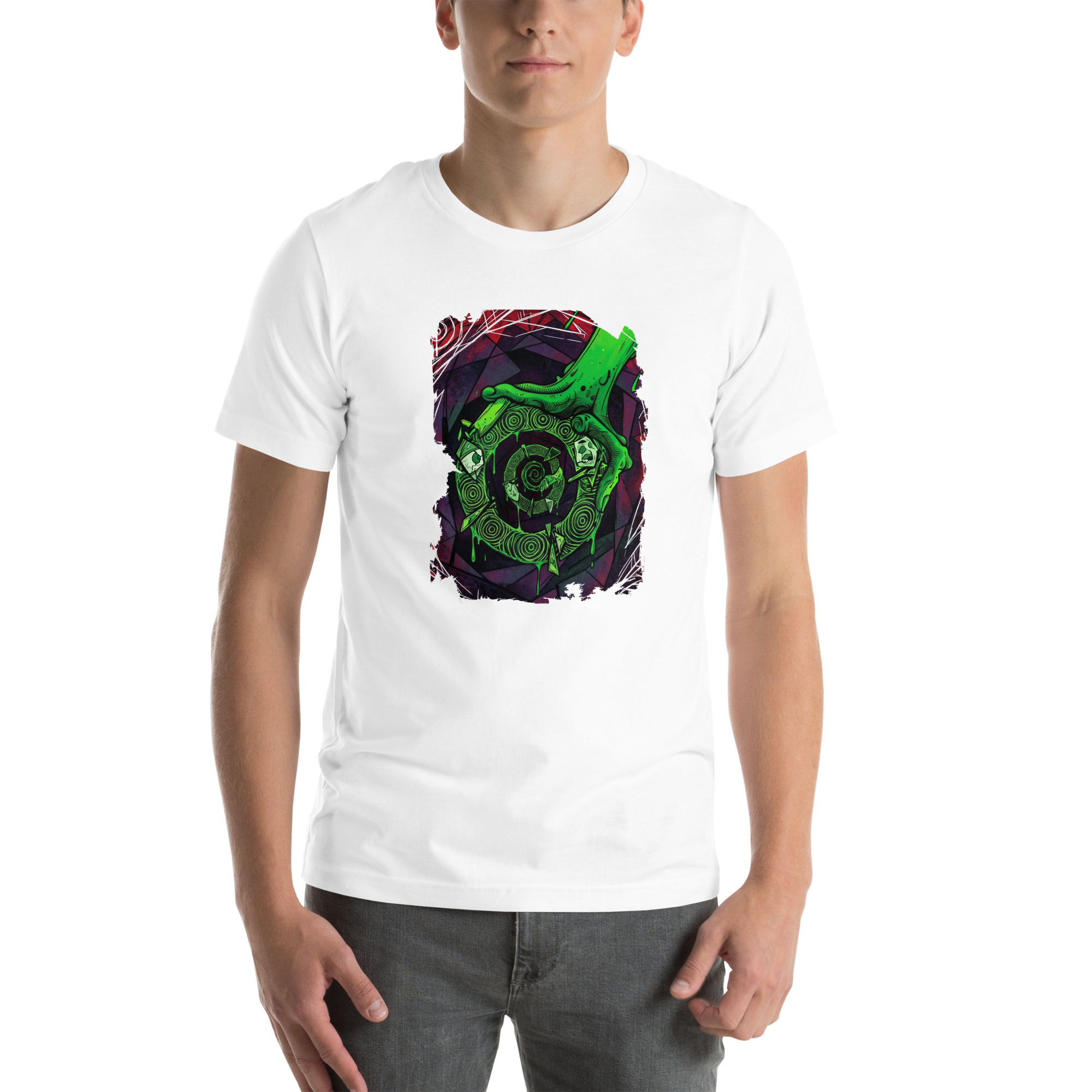"Join the Cult" - Slime Ooze Occult Hand Unisex T-paita