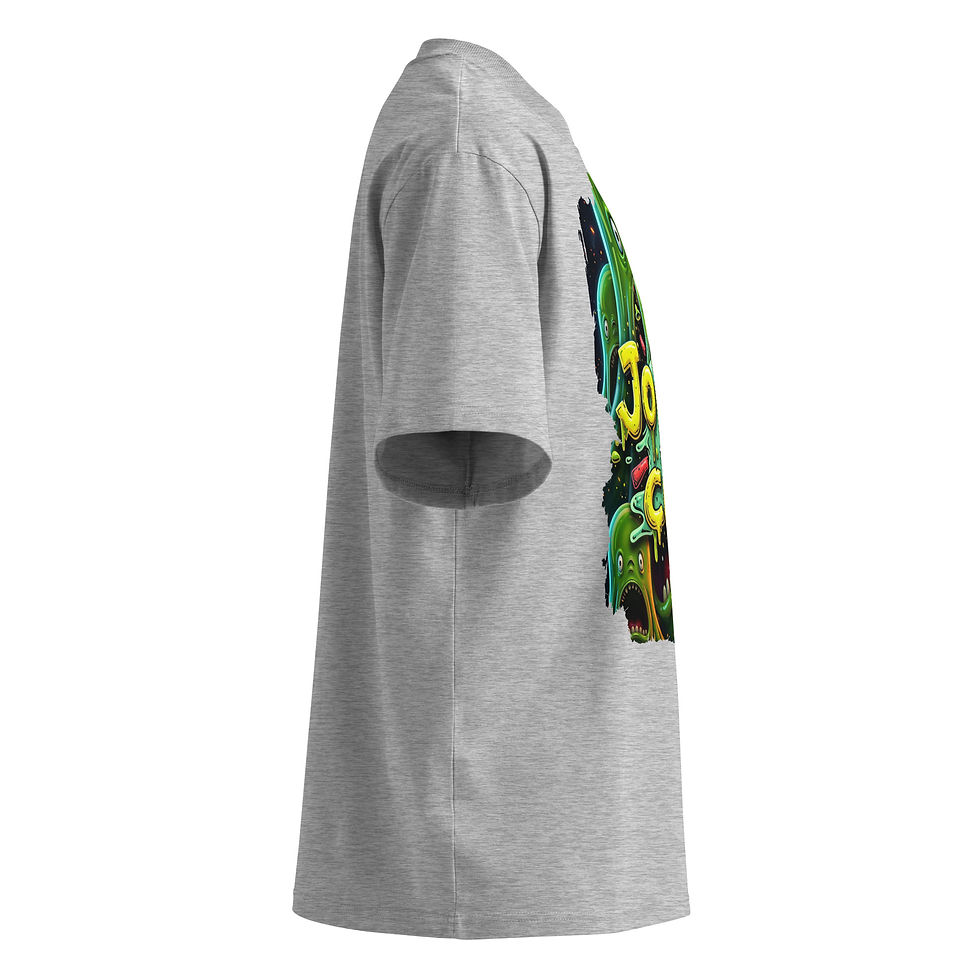 Pikkukuva: "Join the Cult" Toxic Slime - Oversized T-paita