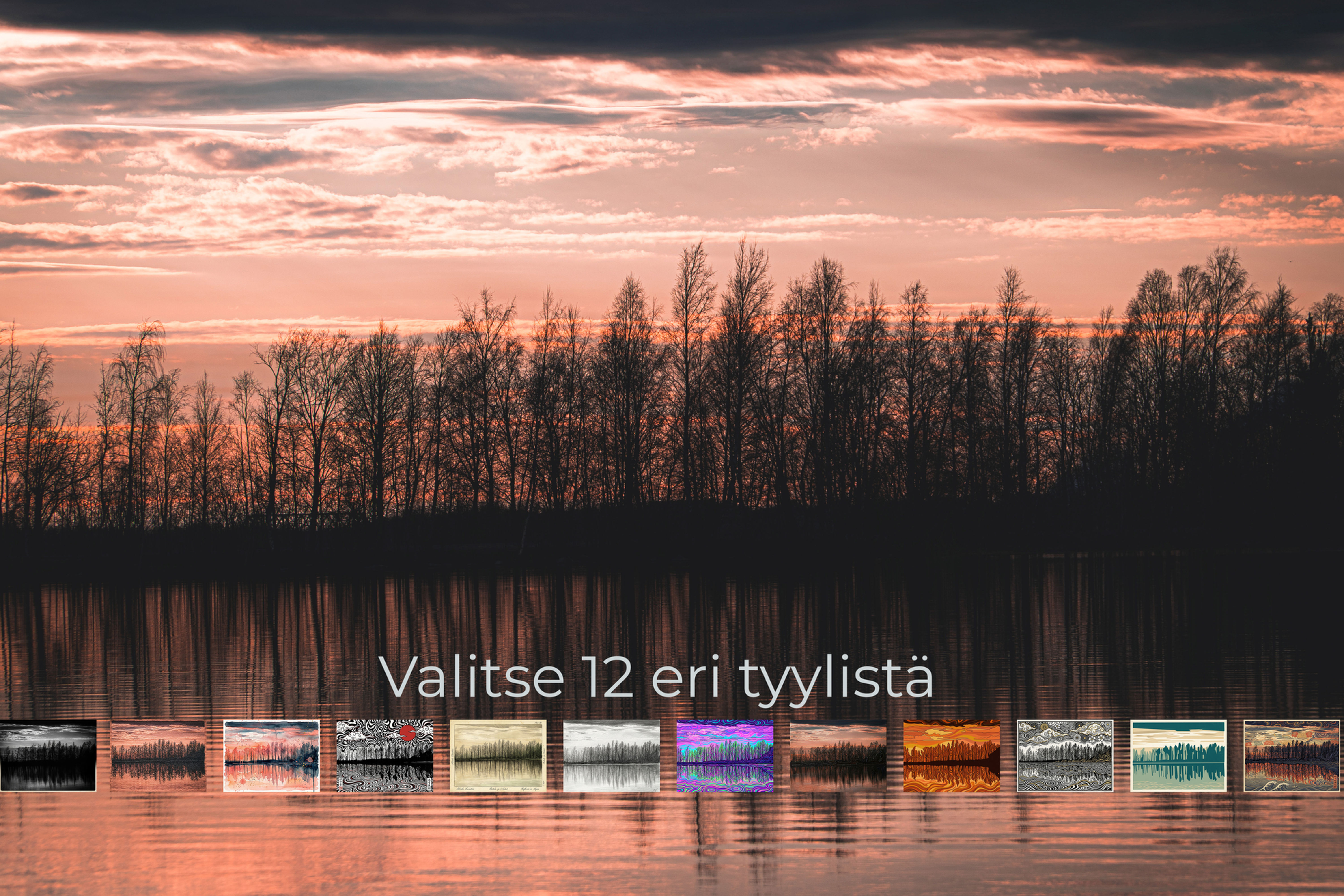 COPPER LAKE – Fine Art & Photo Print A4