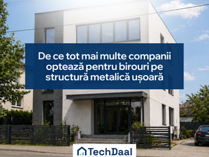 Birouri pe structura metalica usoara