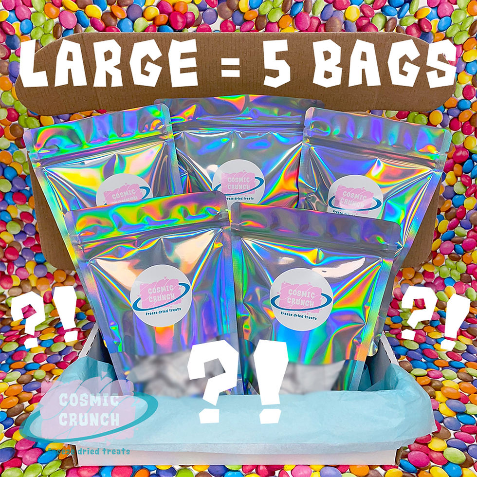 Freeze Dried Mystery Box - Large - 5 Bags