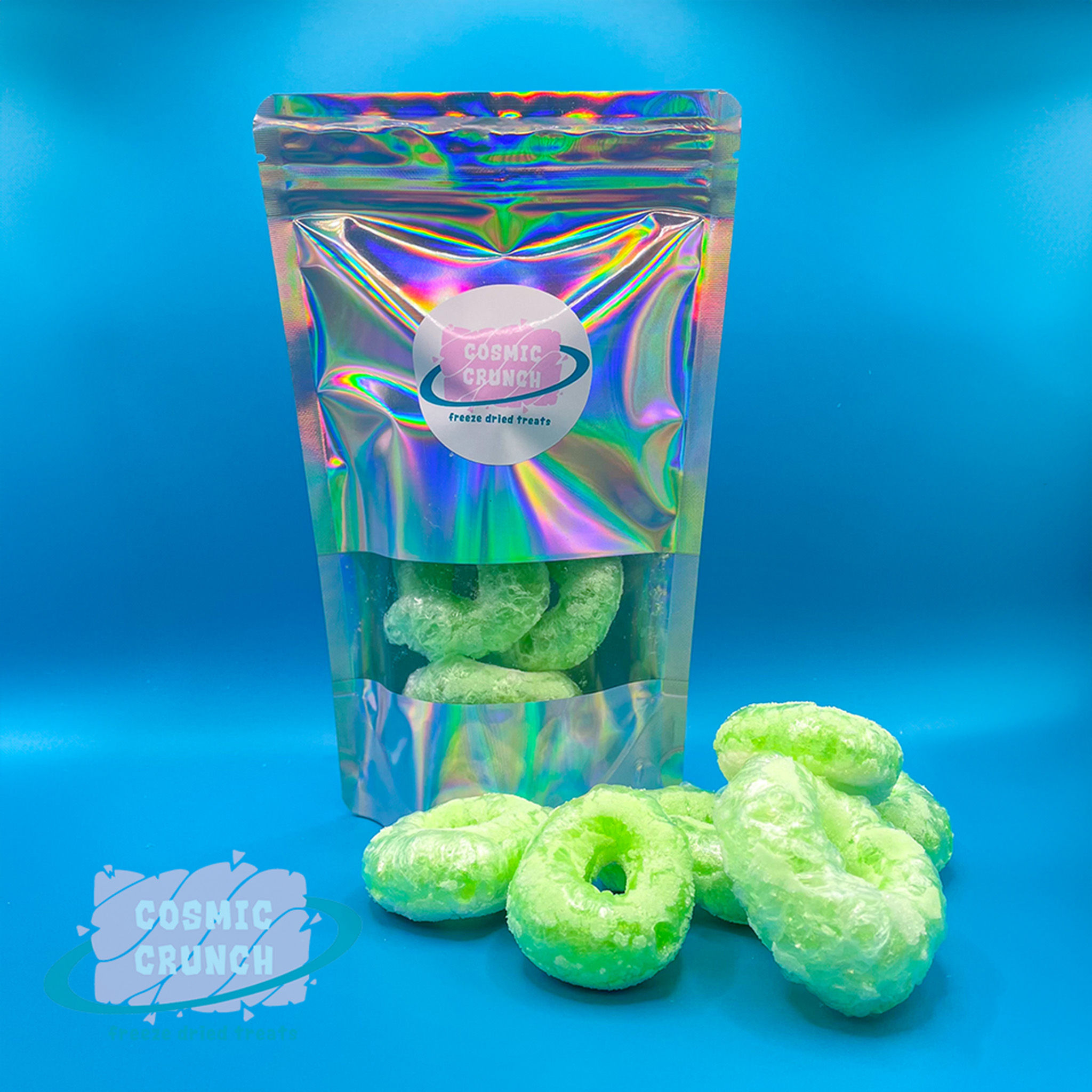 Freeze Dried Sour Apple Rings