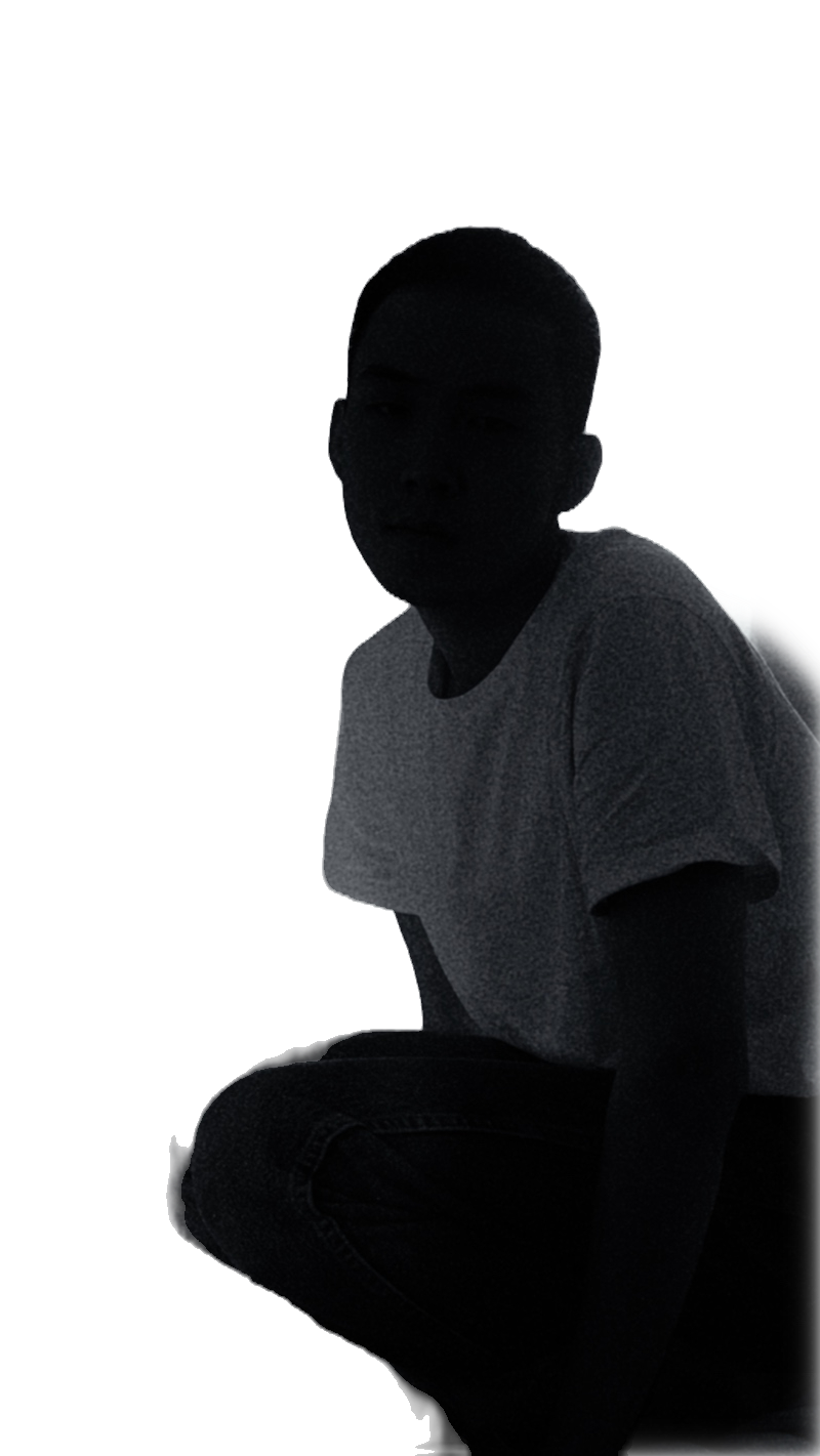 Mingxiang Wang's studio portrait by artist Bowei Yang