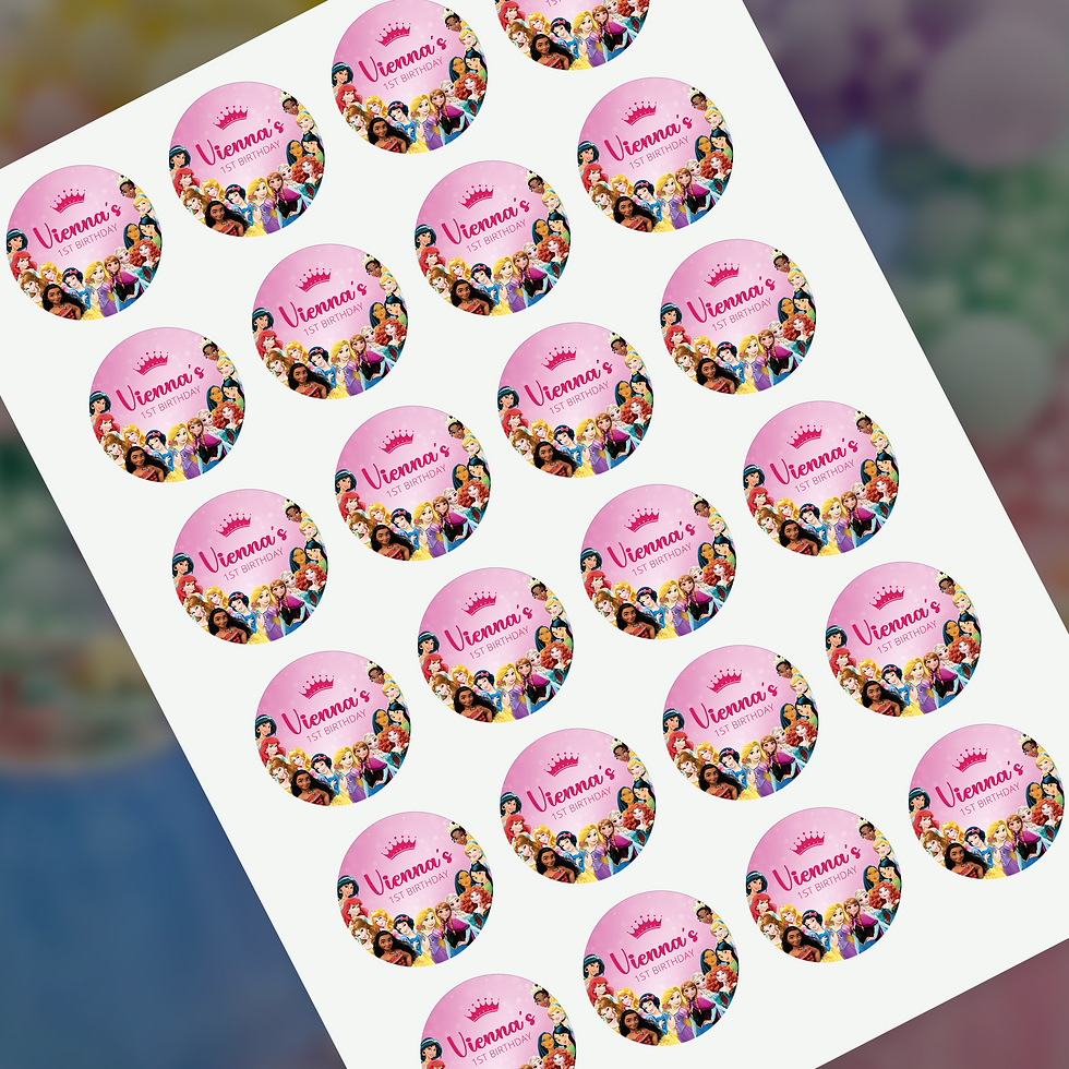 Thumbnail: Princess Themed Stickers