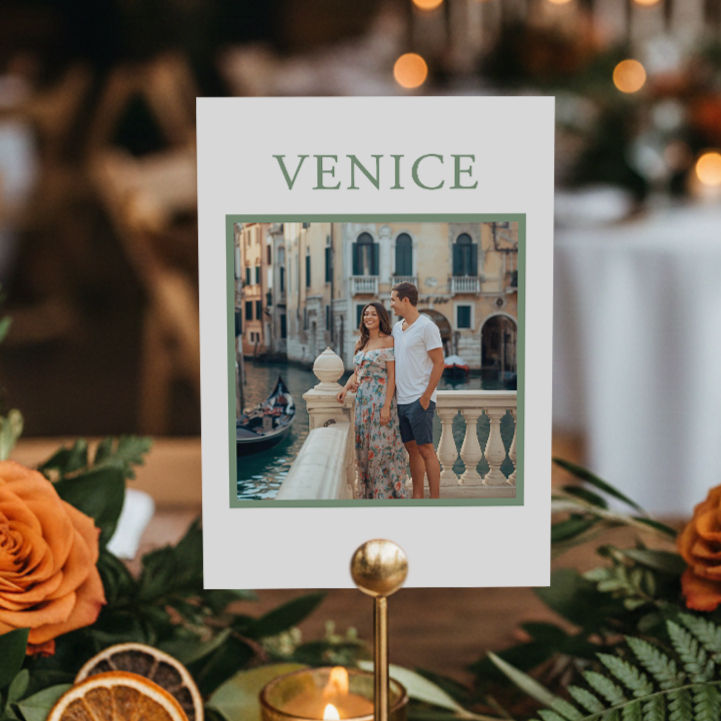 Thumbnail: Botanical Burnt Orange Table Names