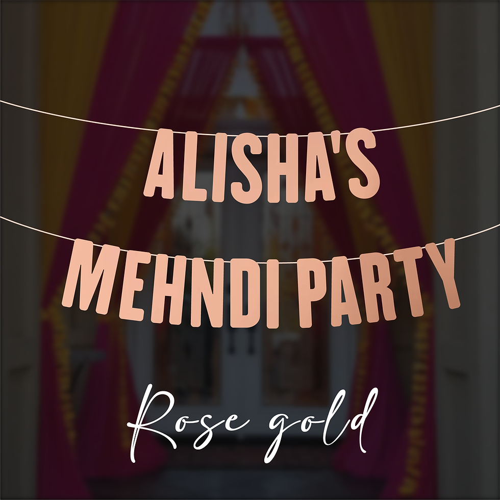 Thumbnail: Custom Any Text Bunting