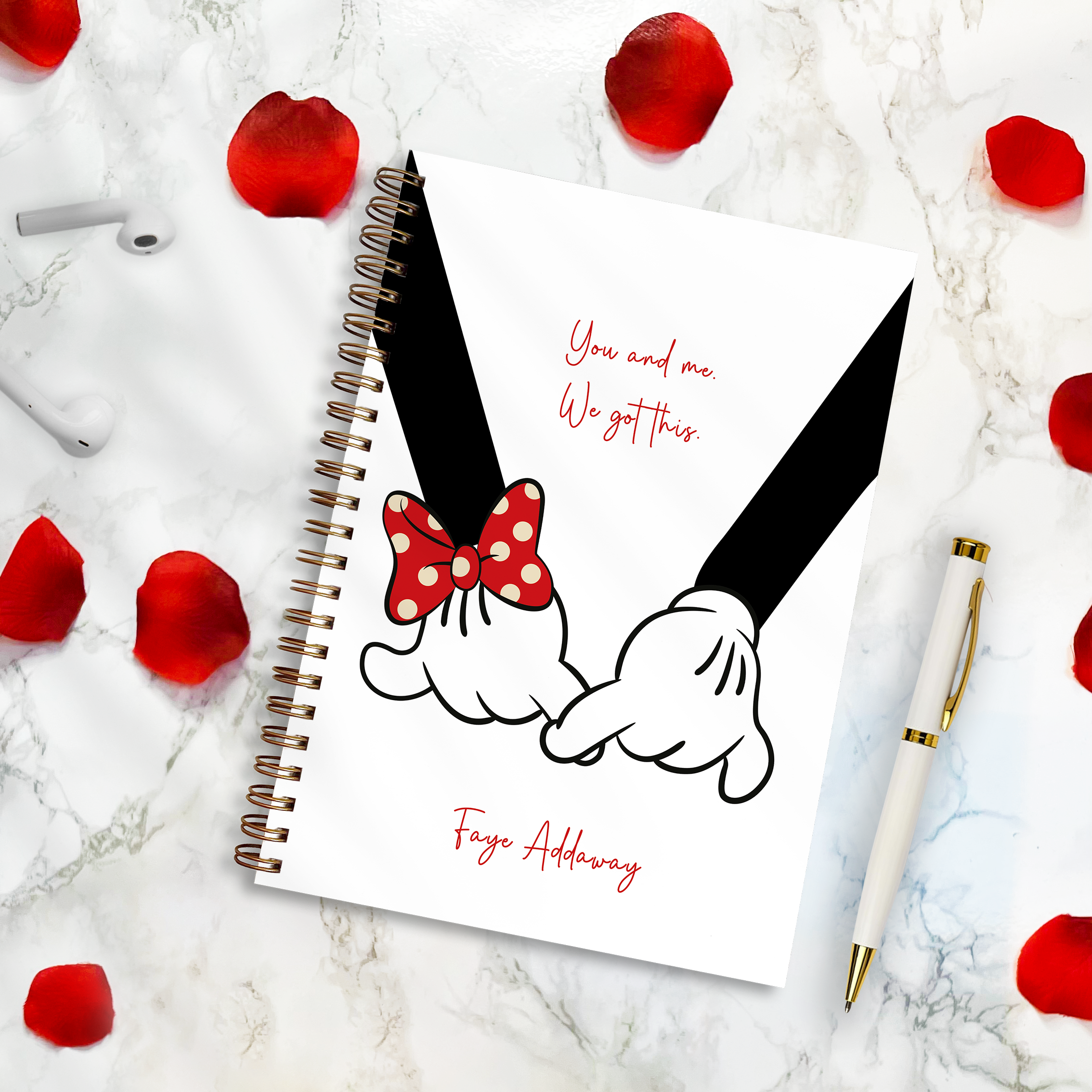 Mickey & Minnie Notebook