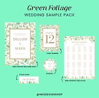 Green Foliage Sample Pack
