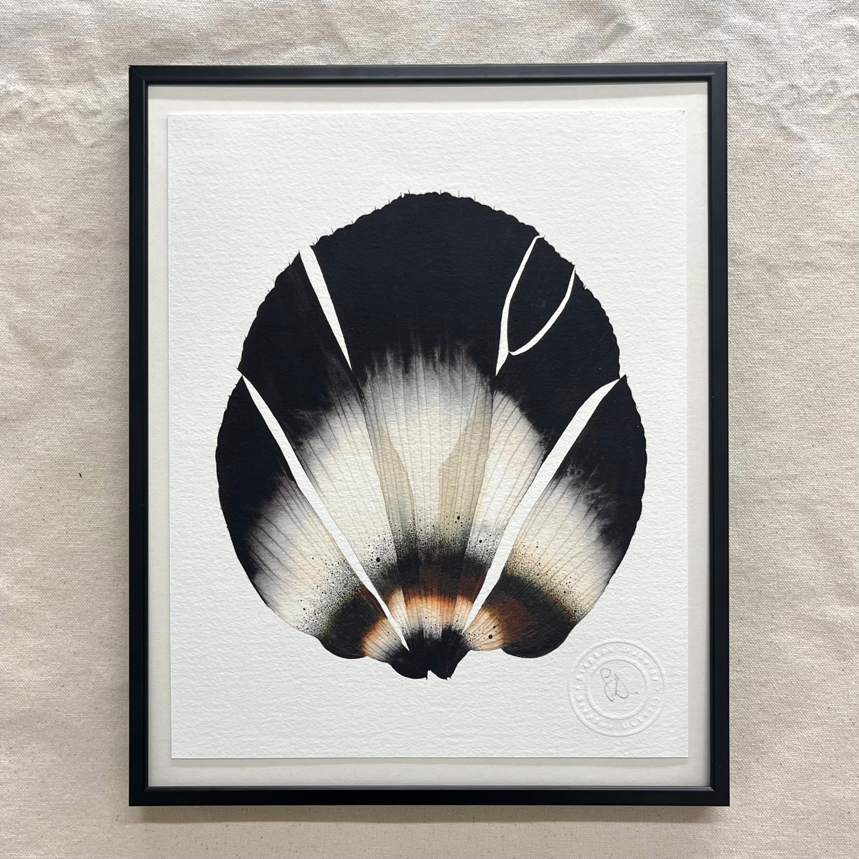 Split Petal - 30 x 24 cm