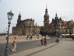 Catholic chursch and Residenzschloss