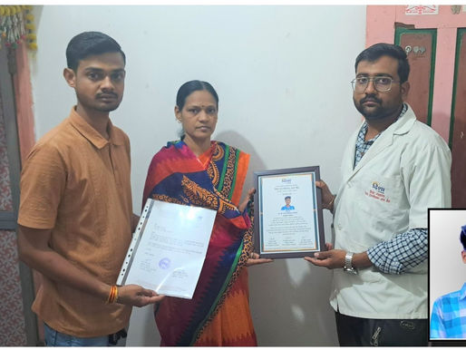 Deesha International Eye Bank at “21-year-old's eye donation sends a message of humanity.”