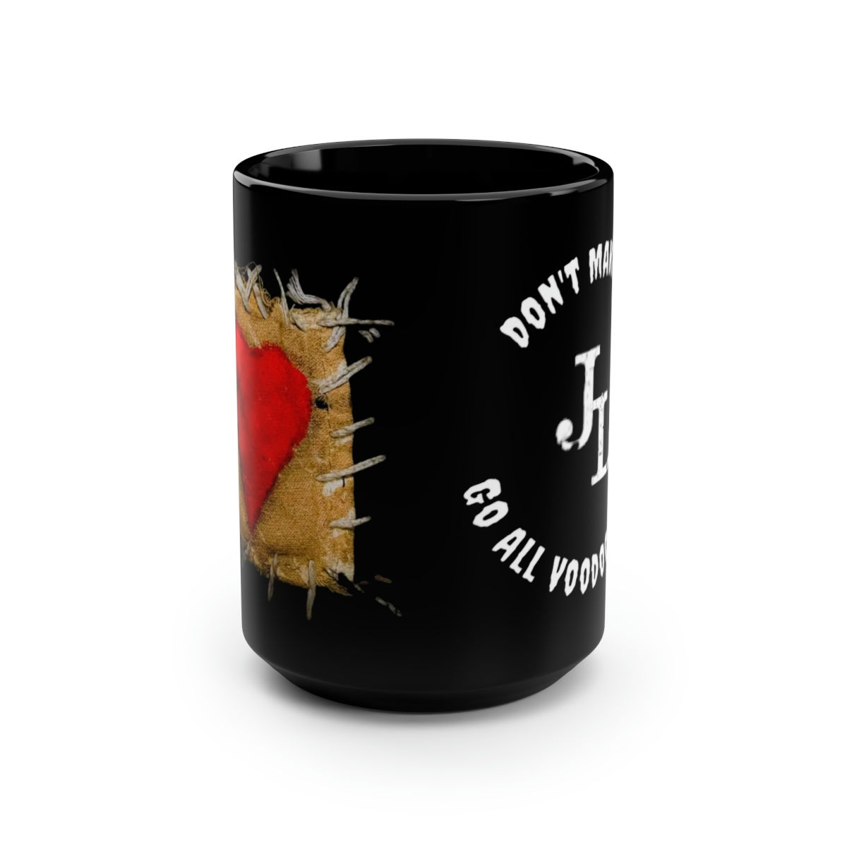 Black Mug, 15oz