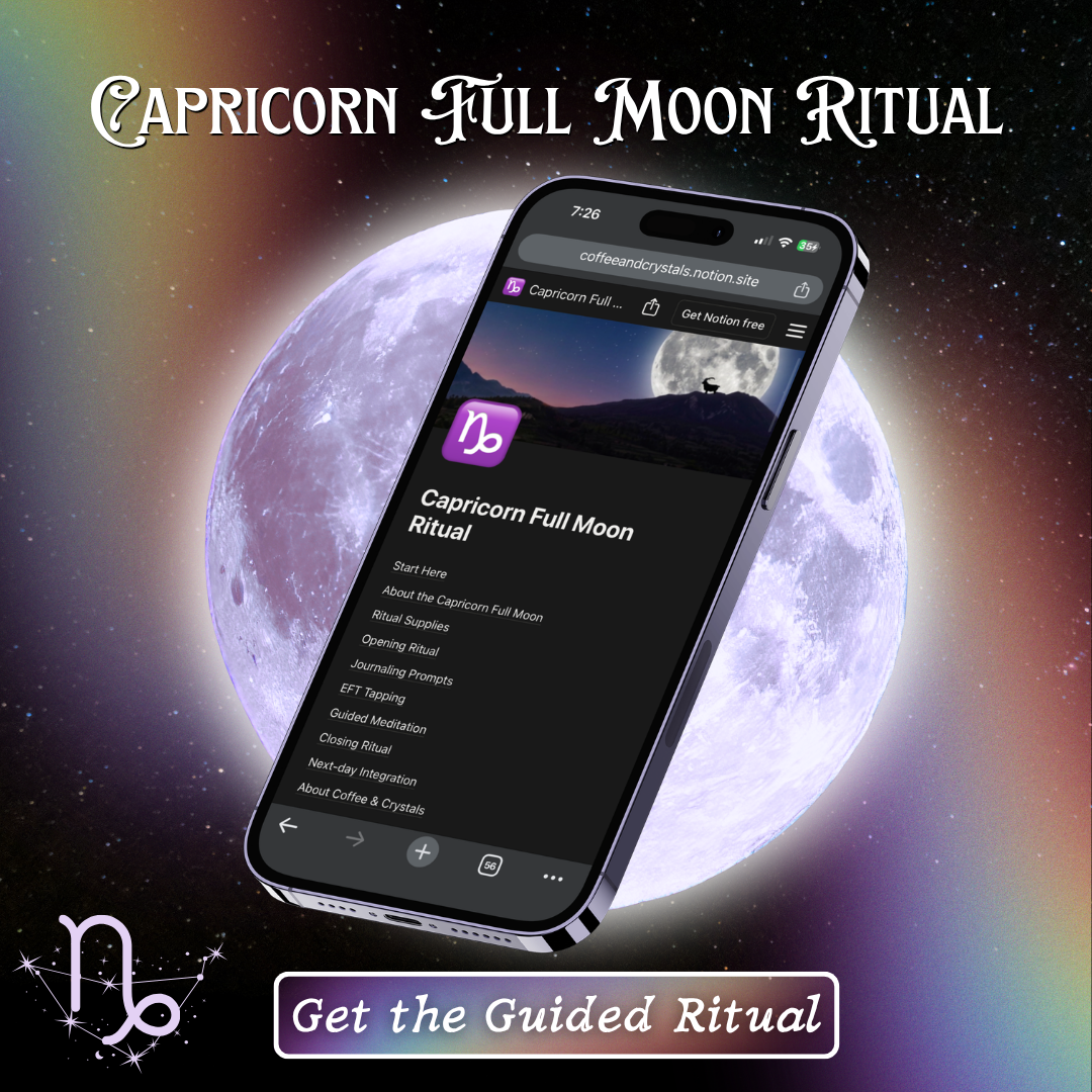 Capricorn Full Moon Digital Ritual