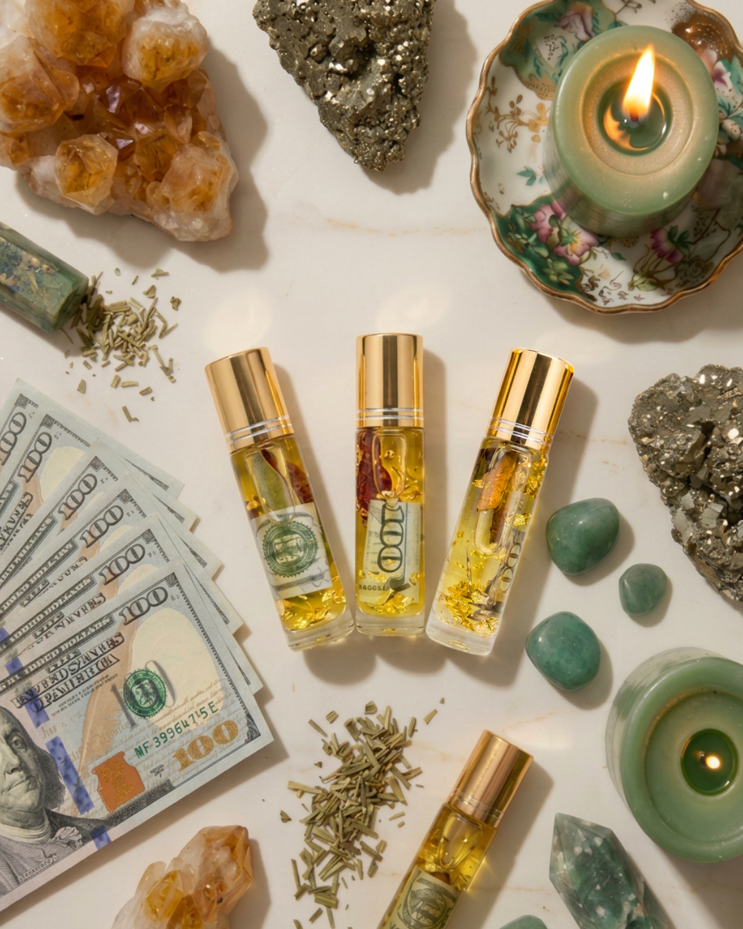 Wealthy Witch Spell Oil Roller