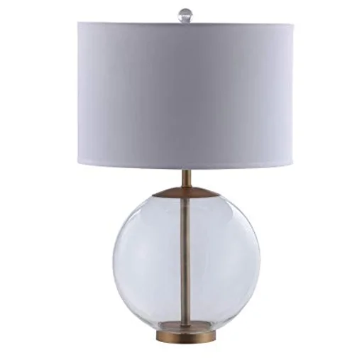 Gold And Clear Table Lamp Furniturelady