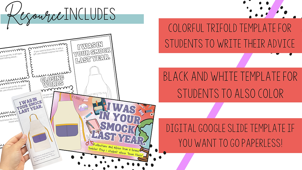Thumbnail: I Was In Your Smock Last Year | End of Year Activity for Education & Training