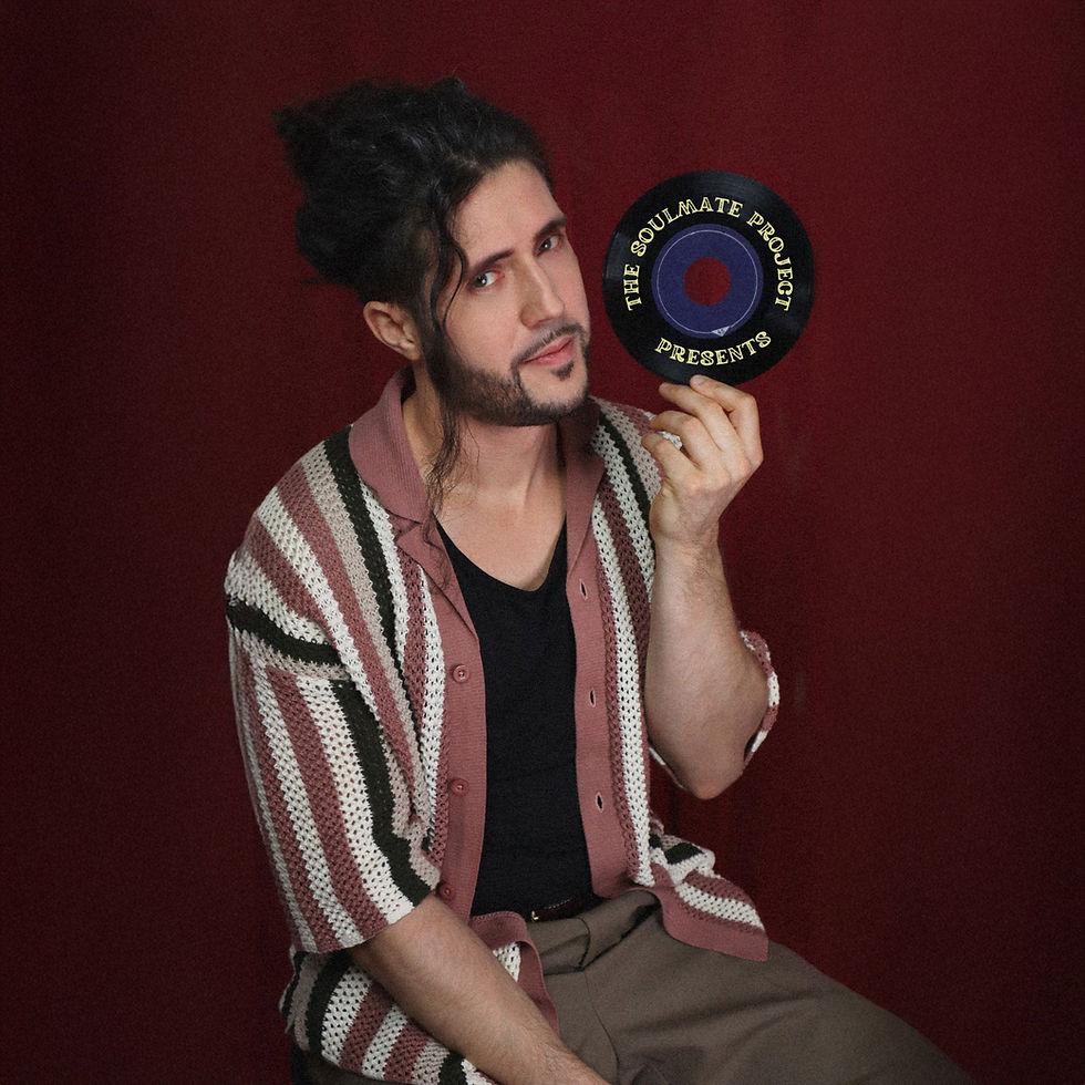 Portrait - The Soulmate Project - Holding Vinyl