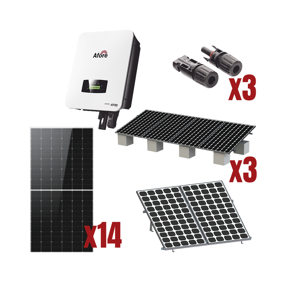 Kit Solar Interconexión de 8kW - 220Vca.