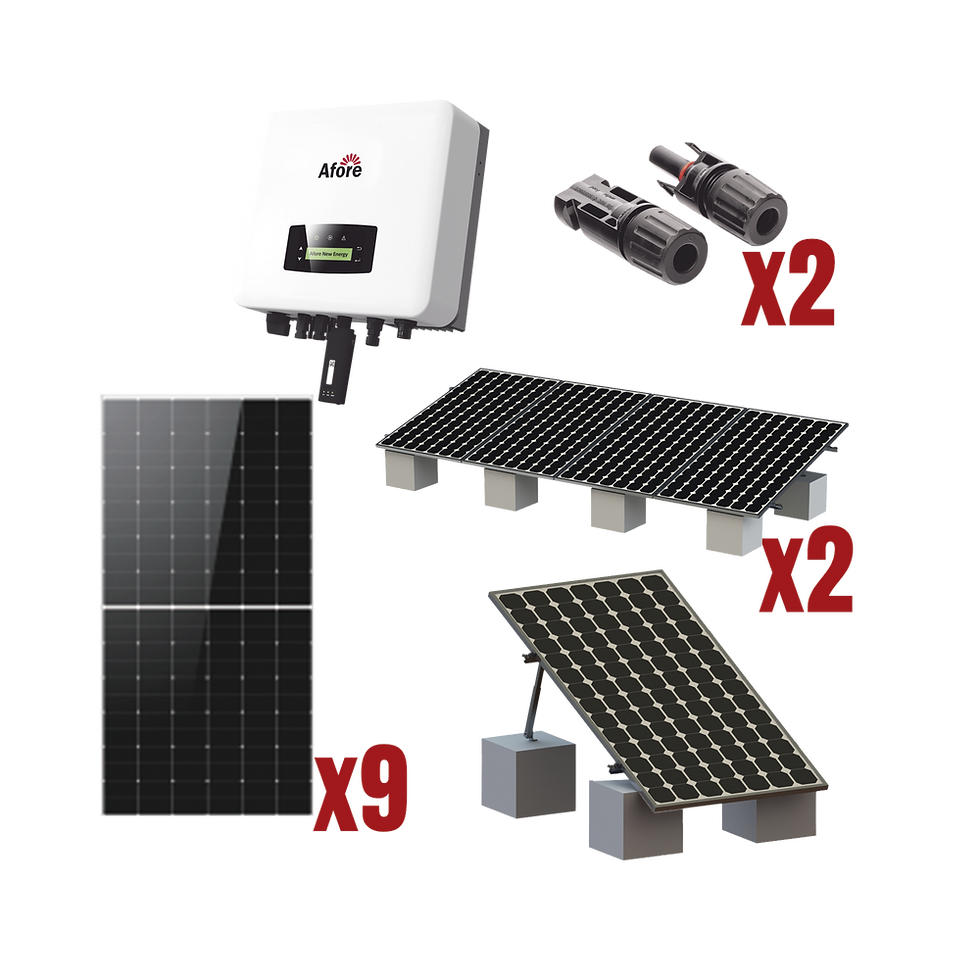 Kit Solar Interconexión de 5kW - 220Vca.