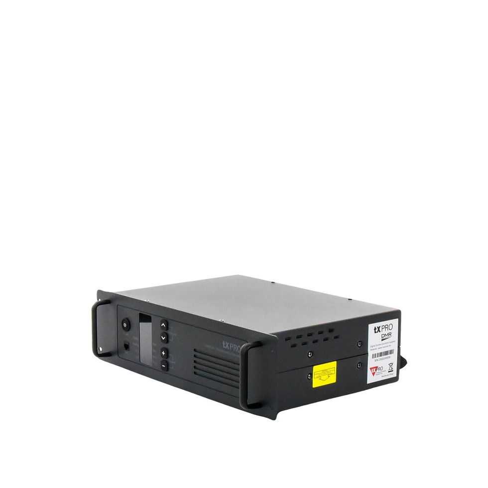 Miniatura: Repetidor UHF 450-490 MHz, 40W, protocolo DMR para doble llamada.