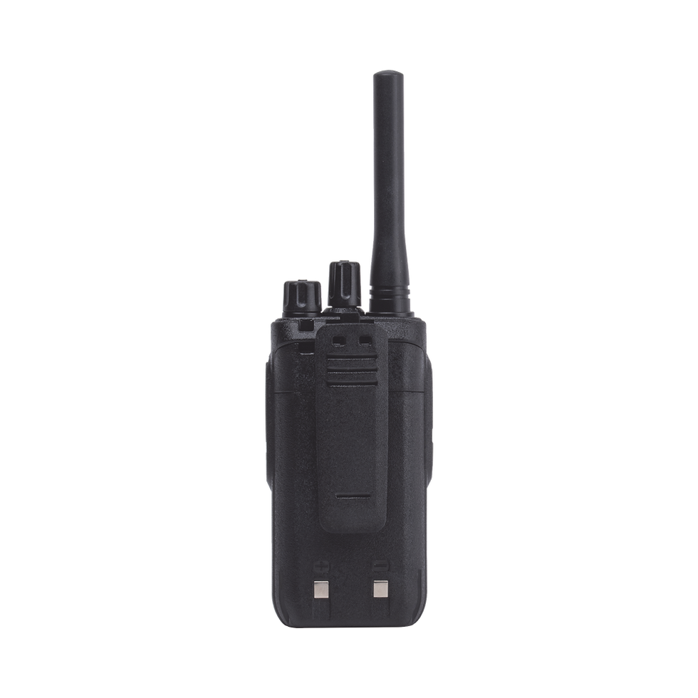 Miniatura: Radio Portátil UHF 400-470 MHz, 16 canales, 2 Watts de potencia.