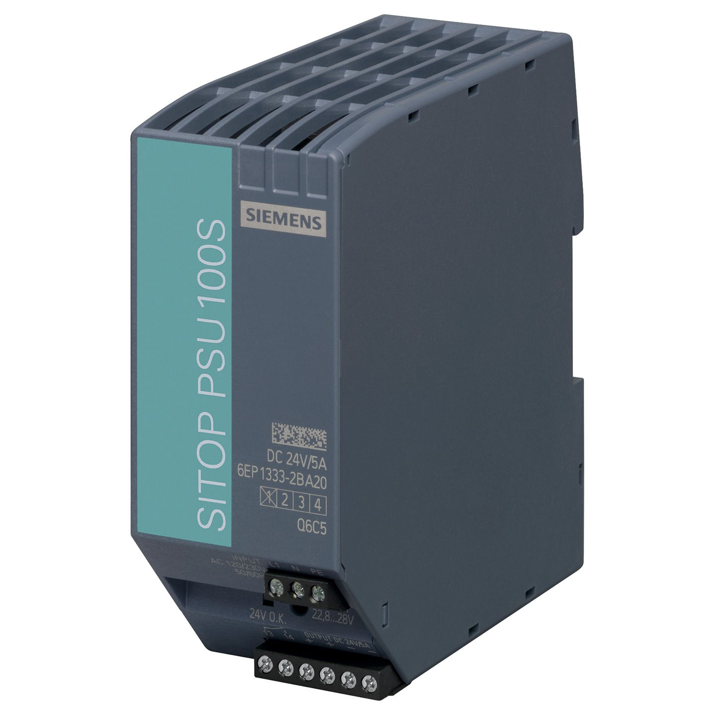 SITOP PSU100S/1AC/24VDC/5A.