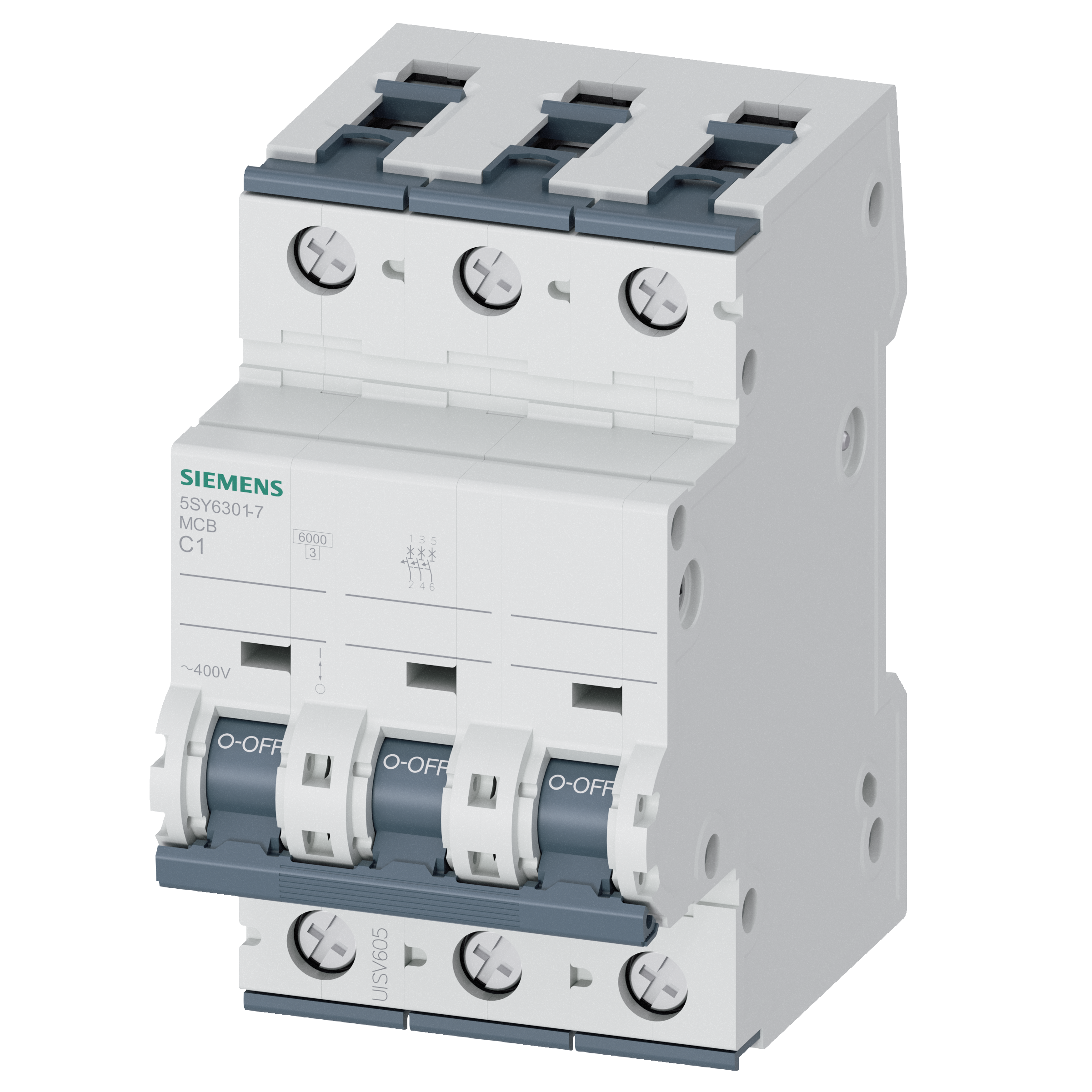 Interruptores Termomagnéticos 10 kA / 3 polos.