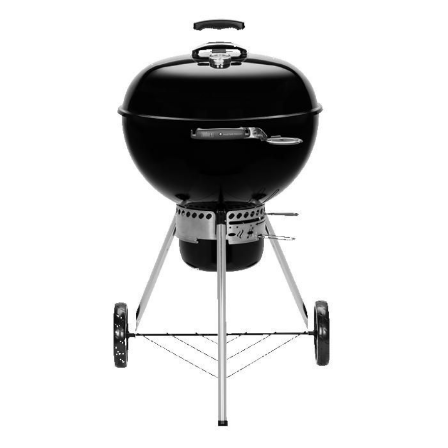 Barbecue Weber Master-Touch GBS E-5750 noir émaillé de face