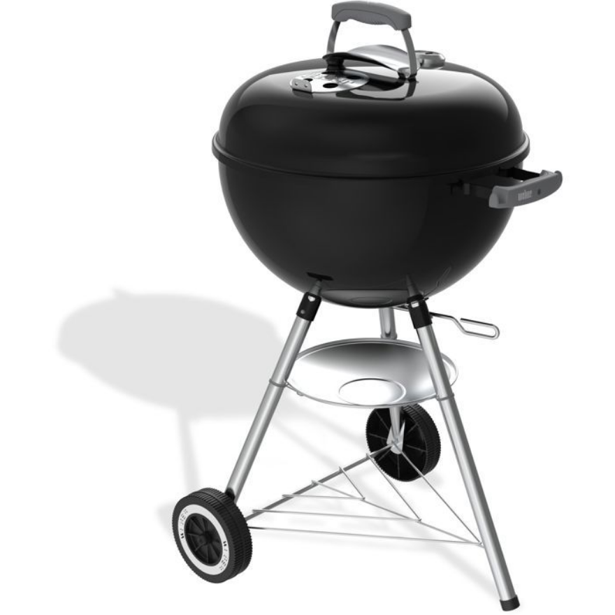 Miniature : Barbecue charbon Weber Original Kettle noir 47cm avec thermomètre