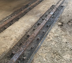 Crane rail renovation