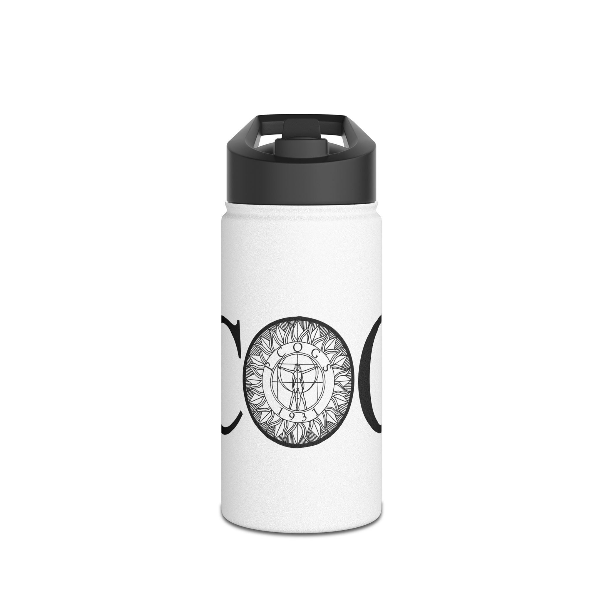 Product: PCOGS Stainless Steel Water Bottle, Standard Lid