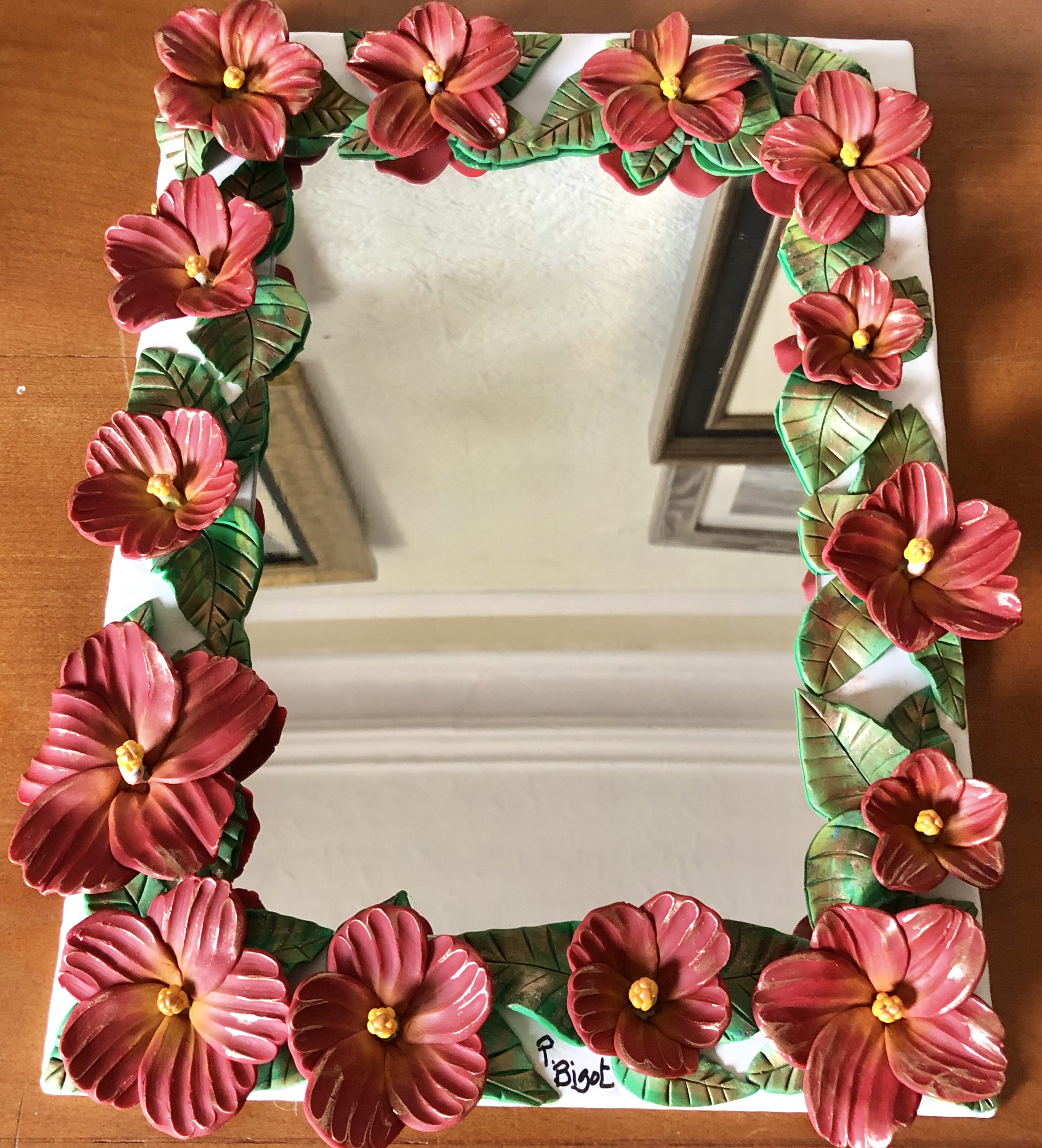 Hibiscus Mirror (£125)