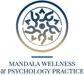 Mandala Psychology Vertical Logo