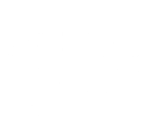 Logo de las telas de la marca Aquaclean extreme en color blanco