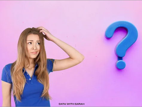 Woman confused and wondering what questions to ask