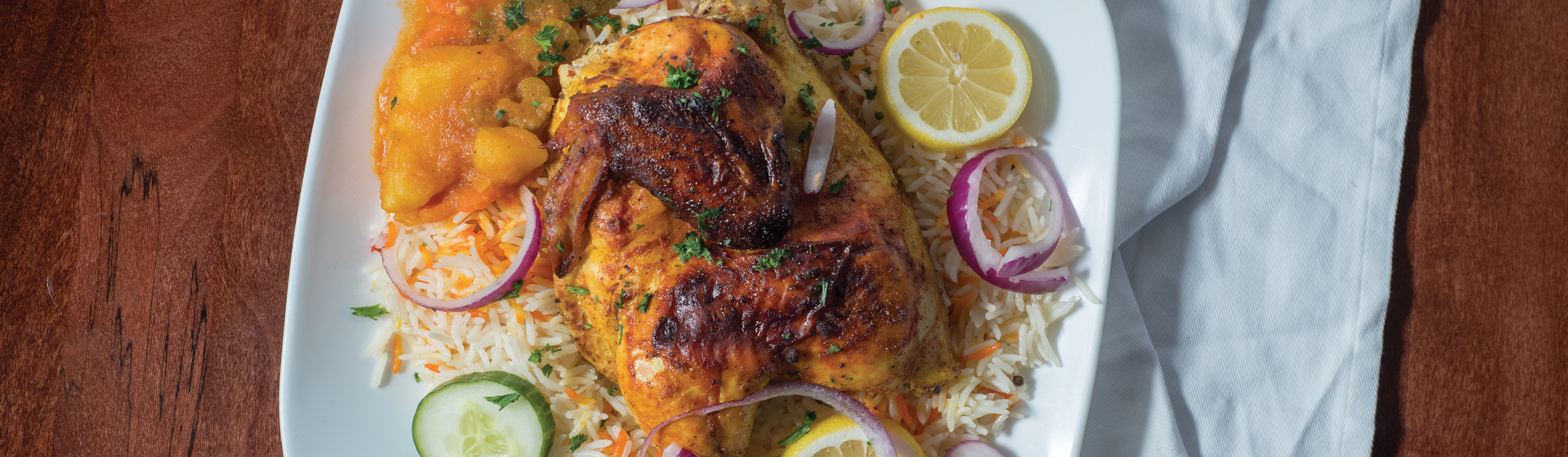 Arranged Food and Objects