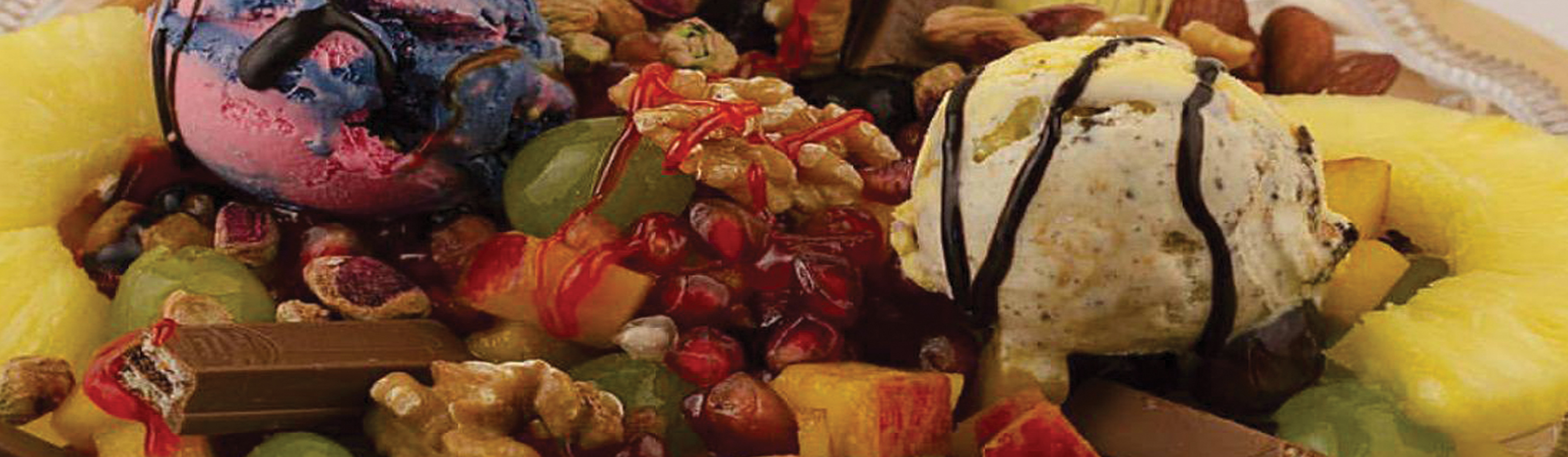 Arranged Food and Objects