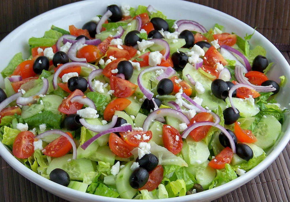 Arranged Food and Objects