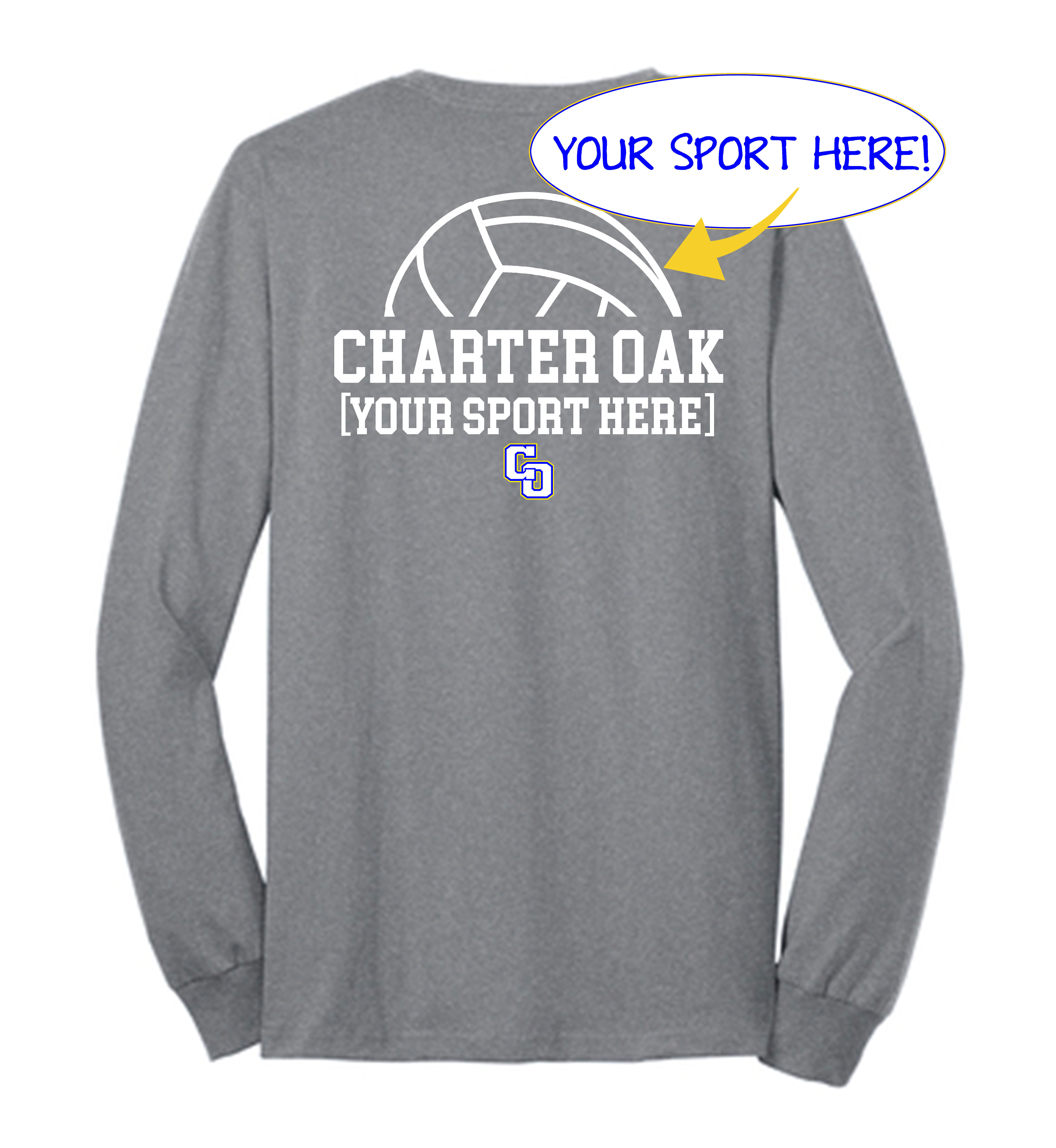 50/50 Long Sleeve Ball and CO Design